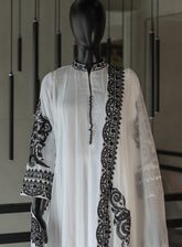 Raad Luxury Embroidered Chiffon 3 Piece Stitched Suit RD24LEF RA07-5255